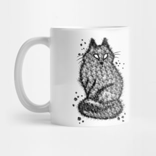 Cat Brush Style Mug